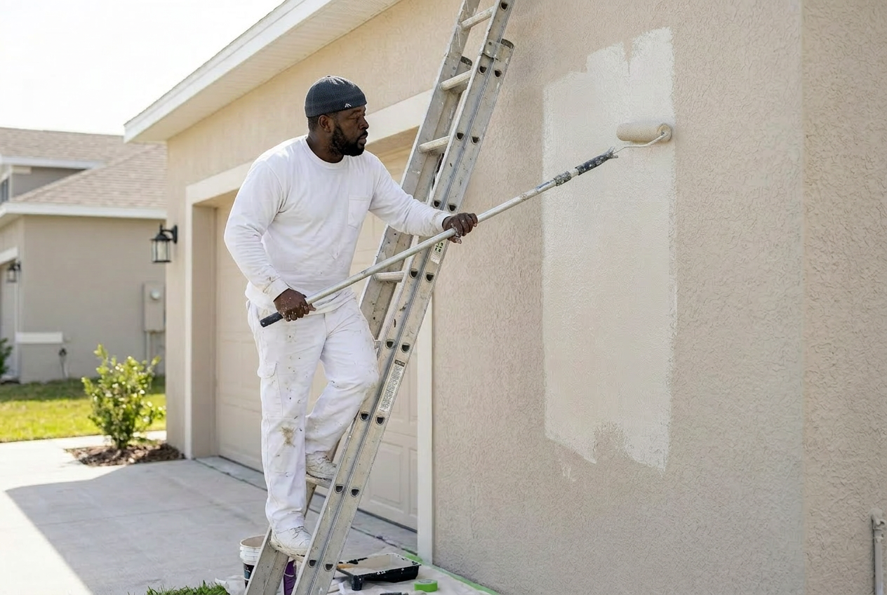 Jerry, co-owner of Creative Painting and More 2 LLC — Exterior repaint